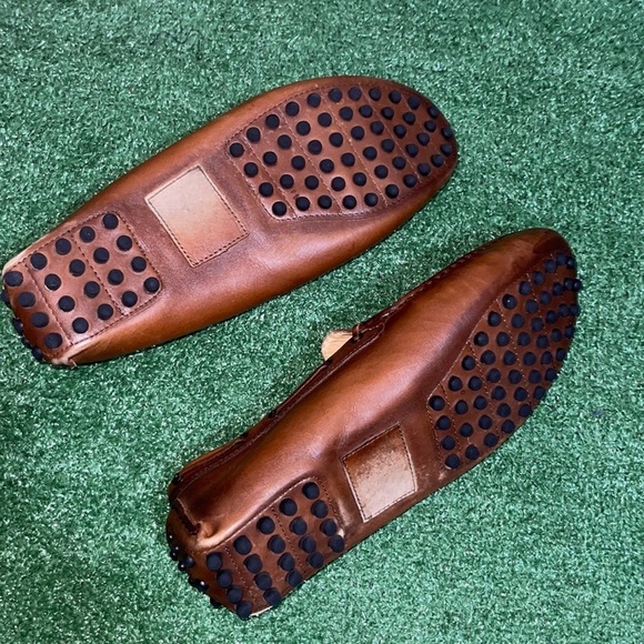 NWOB Saks Fifth Avenue Leather Driving  Loafers main image 8